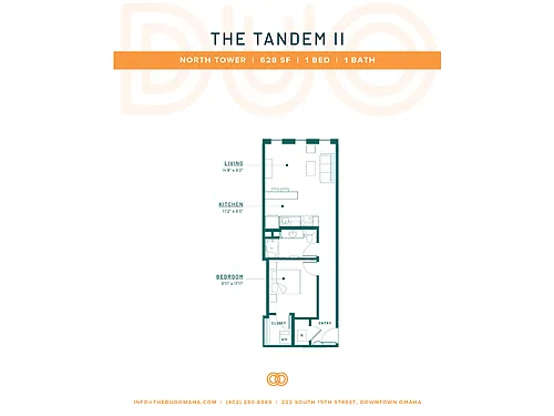 Floor plan The Tandem II