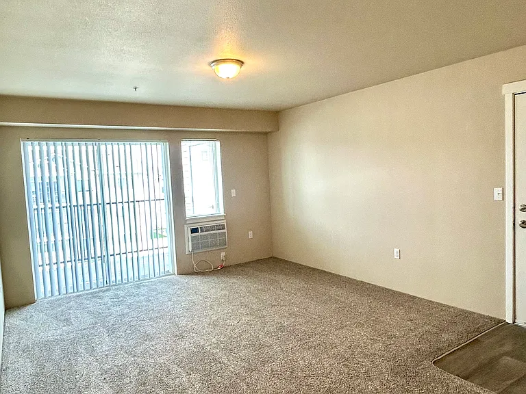 Entry and living area