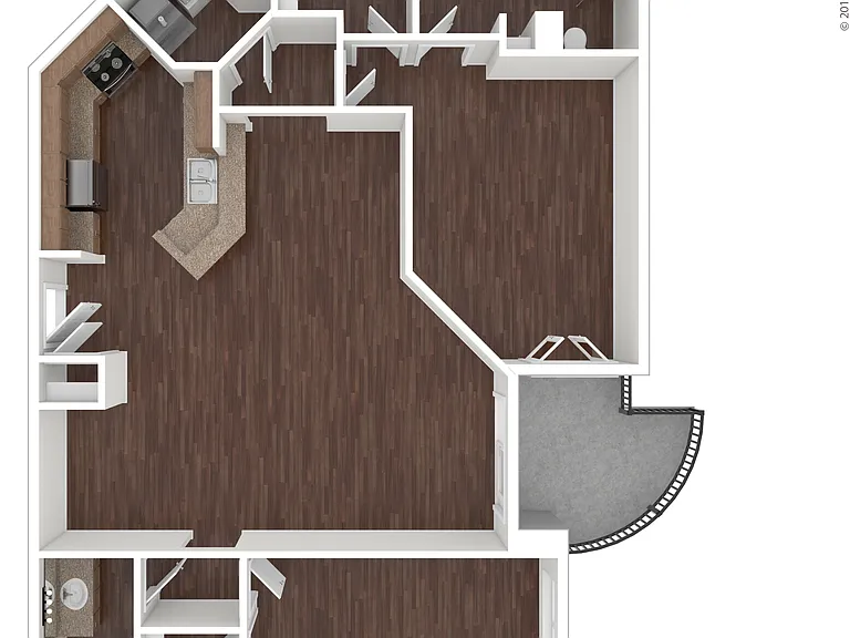 Chicago: Beds - 2: Baths - 2: SqFt Range - 1293 to 1293