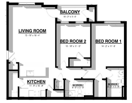 Floor plan Stirling