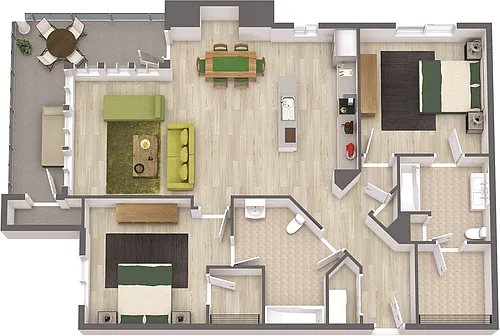 Floor plan B9