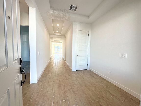 Entry to home with coat closet