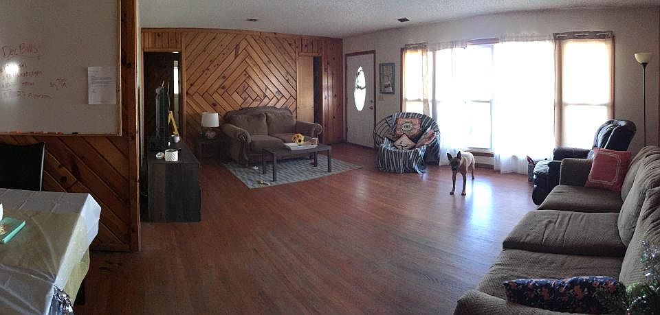 Living room combined with Dining Room