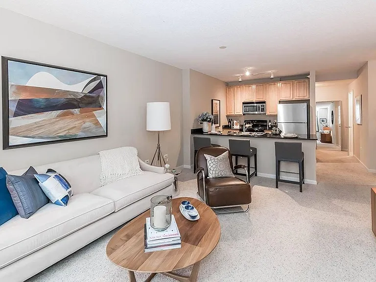Model 1 Bedroom - Living, Dining, Kitchen