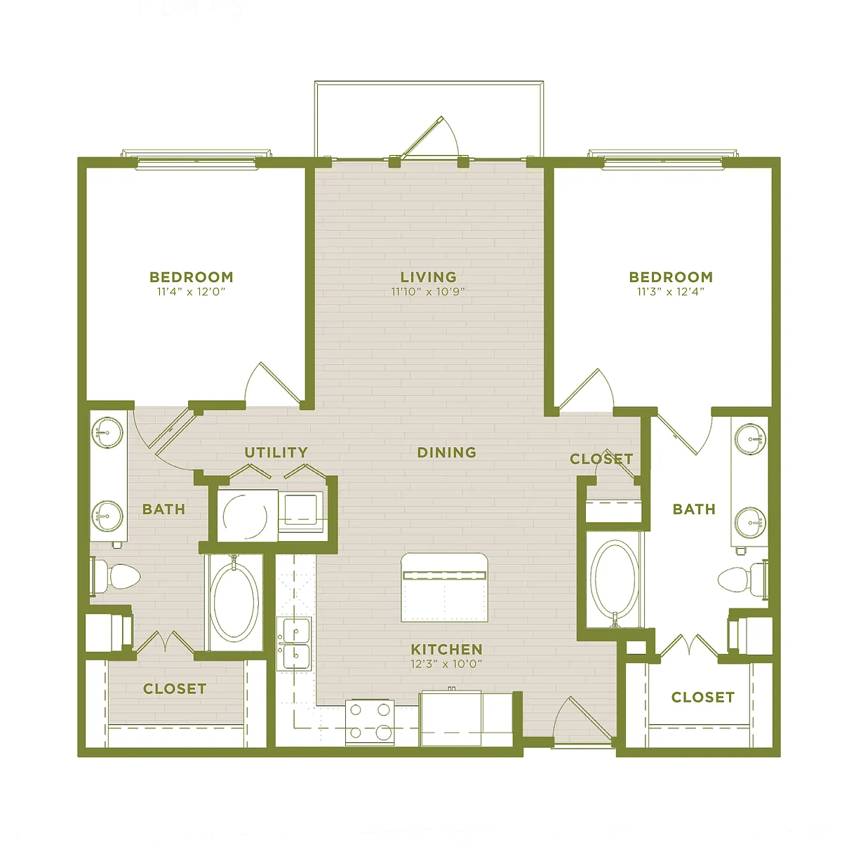 Floor plan B4
