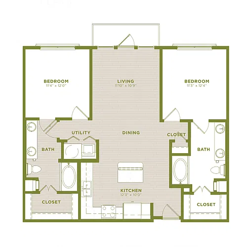 Floor plan B4