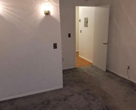 Master bedroom with walk in closet