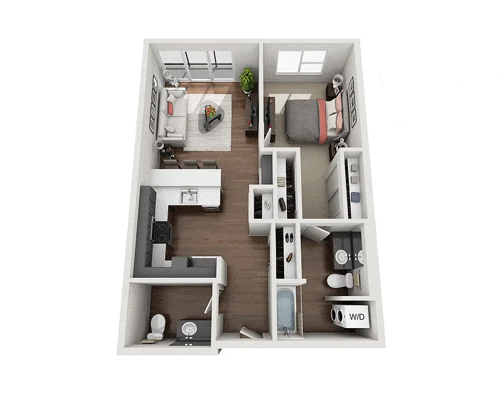 Floor plan A2A