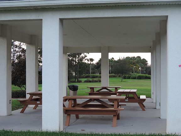 Covered BBQ Area