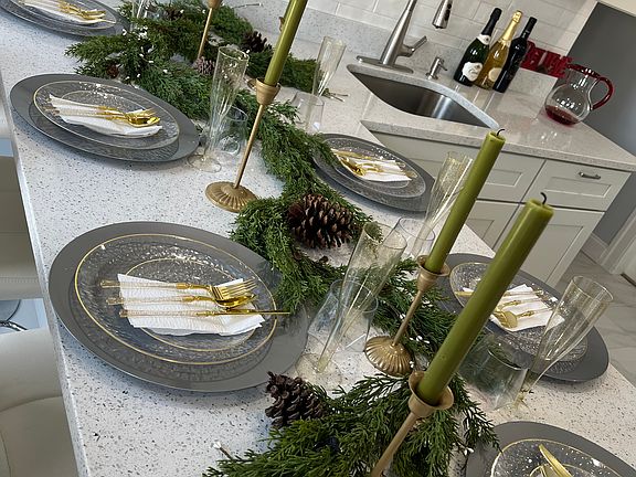 Christmas decor at the kitchen :)