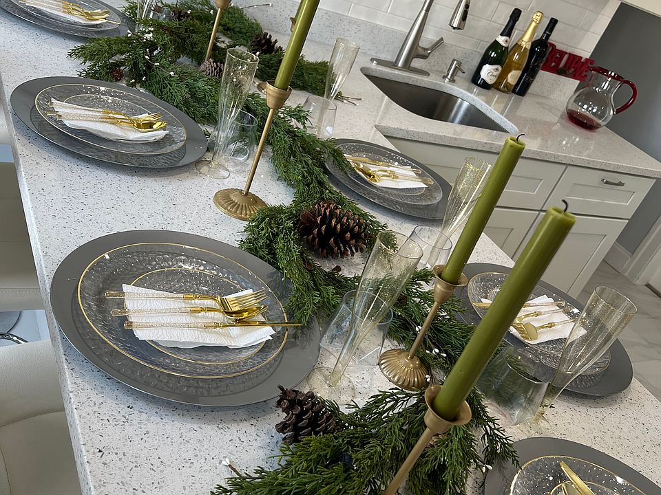 Christmas decor at the kitchen :)