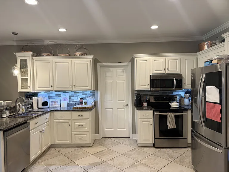 Kitchen with new appliances
