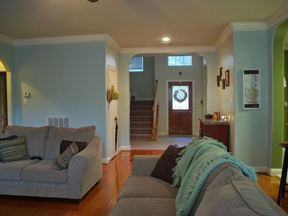 Living Room : Looking towards front door.