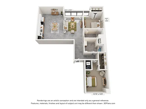 Floor plan B6