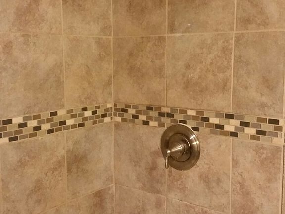 gorgeous tiled shower