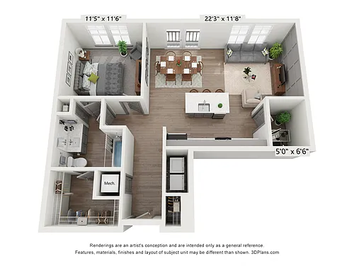 Floor plan Voss