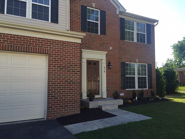 Brick front colonial