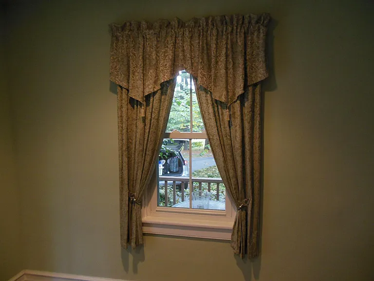 Window treatments included