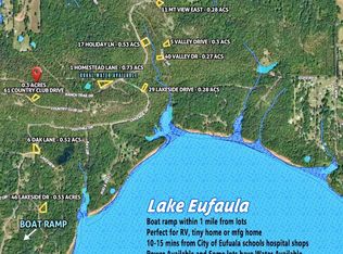 61 Country Club Dr, Eufaula, OK 74432