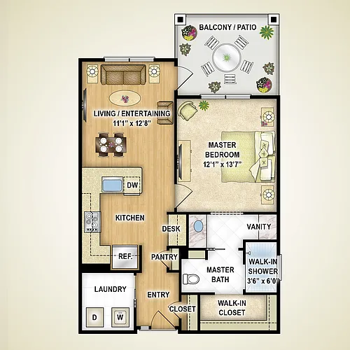 Floor plan A1