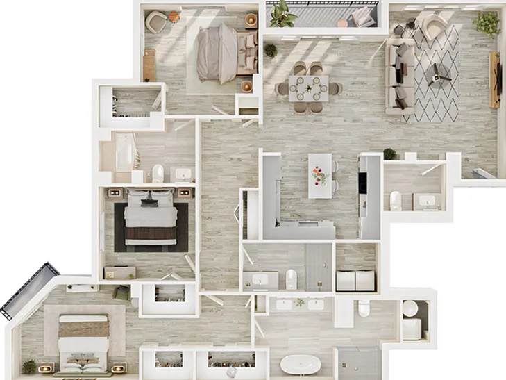 Vista: 3 bed 3.5 bath Vista: 3 bed 3.5 bath