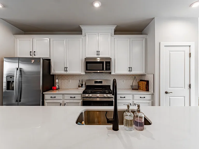 All stainless steel appliances