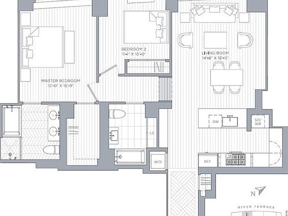 2nd image of 212 Warren St APT 5E