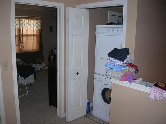 Washer and dryer are included