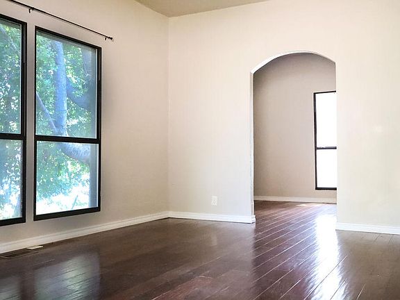 Living room is open to dining room