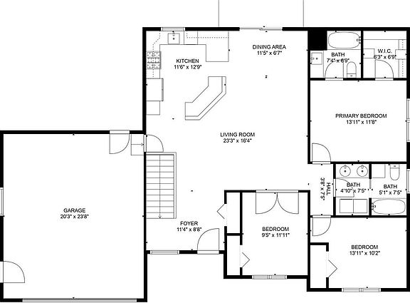 2nd image of 3447 Meadow Glen Dr
