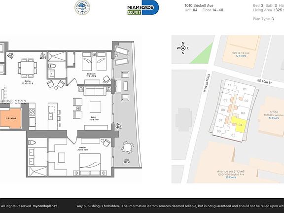 2nd image of 1010 Brickell Ave Unit 3804