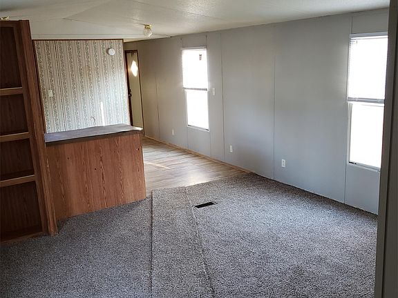 Living room with "New" carpet