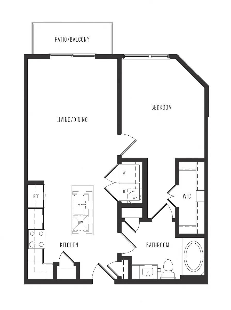 Floor plan A1b