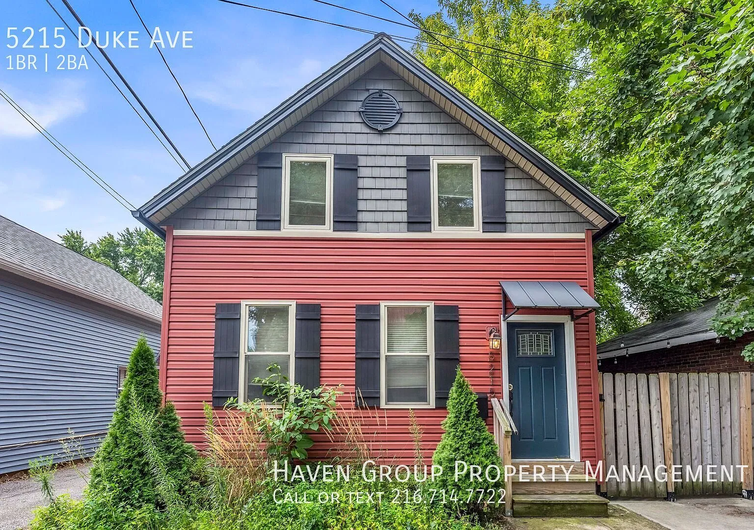 5215 Duke Ave, Cleveland, OH 44102 - Spacious 1-bed 1.5-bath single-family home! — Photo 1