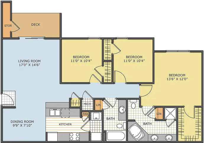 Floor plan Madison