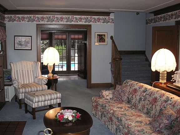 Formal living room & sun room