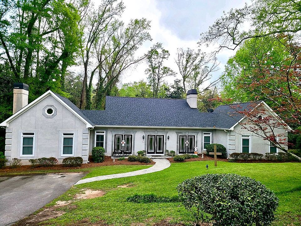 front yard and entrance