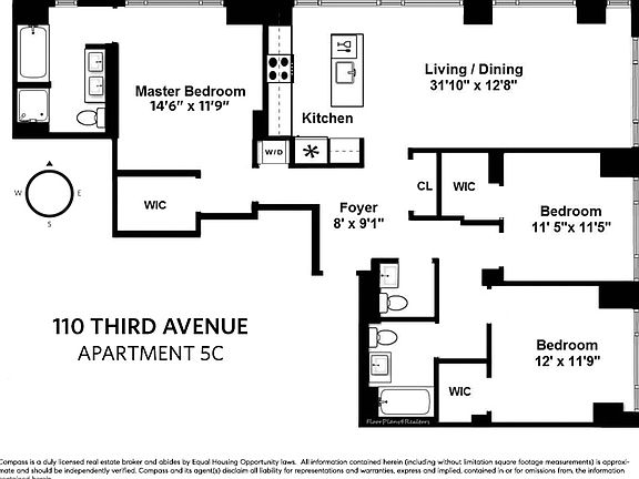 2nd image of 110 3rd Ave APT 5C