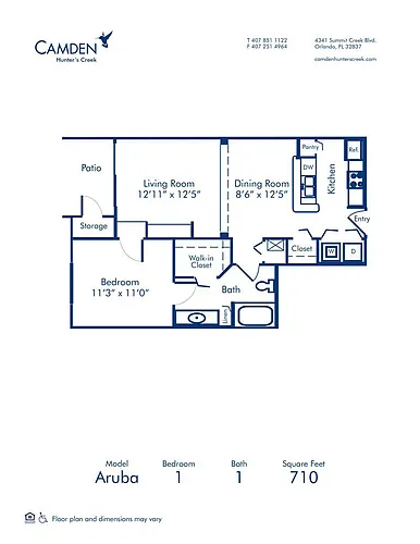 Floor plan Aruba