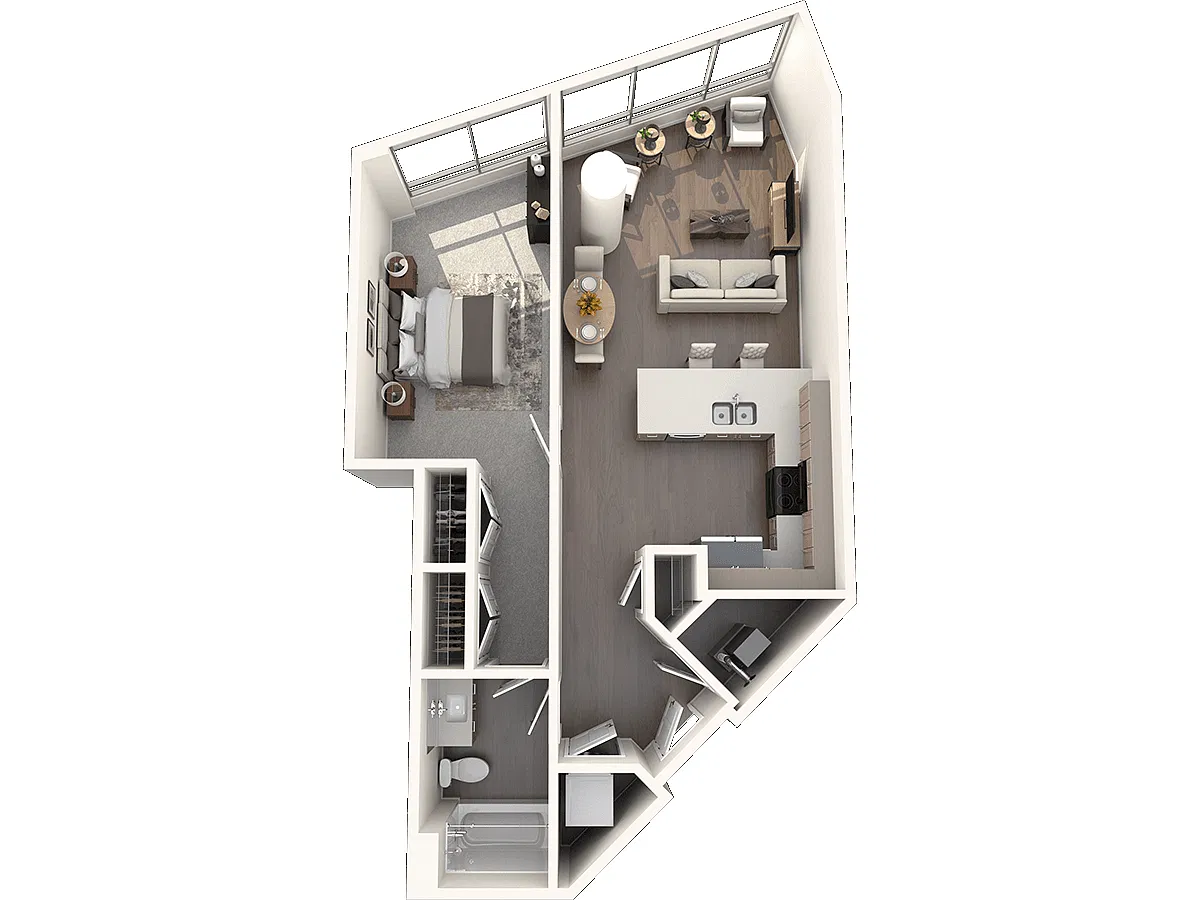 Floor plan Loft 207