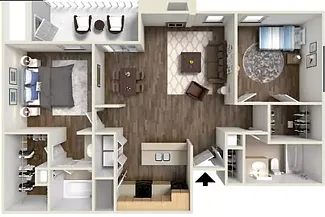Floor plan B2