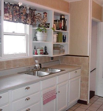 Country Kitchen with new tile