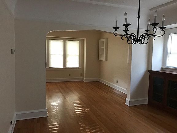 Dining room leading to Living room.