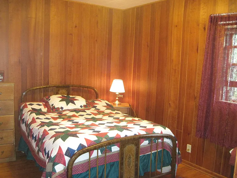 Bedroom with large closet