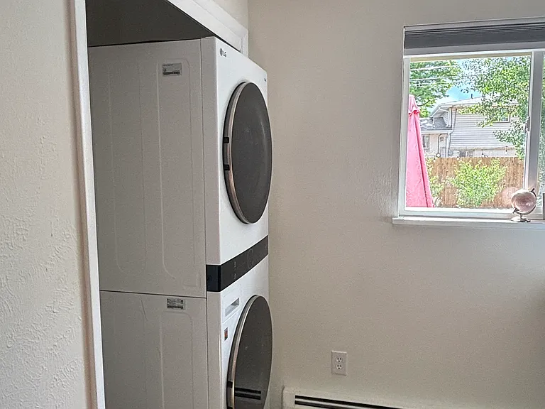 Main level office (can be a bedroom) with laundry