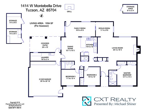2nd image of 1414 W Montebella Dr
