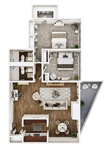 Floor plan B5 Sawyer