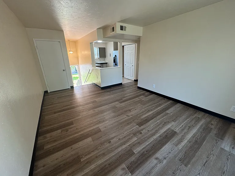 Living room to Kitchen view