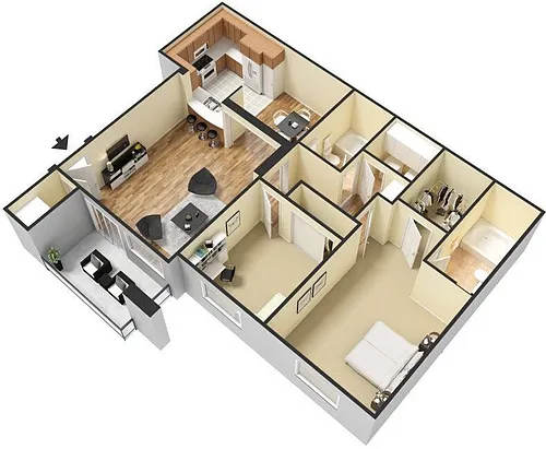 Floor plan B2