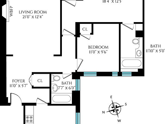 2nd image of 71 Park Ave #5C
